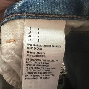 American Eagle Jean shorts size 4